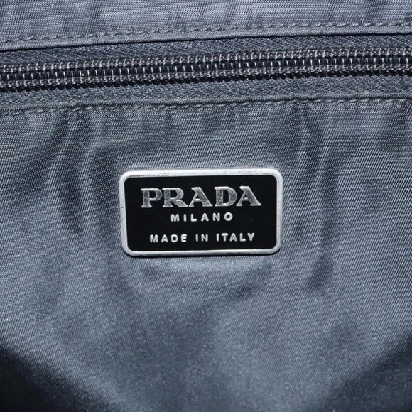 PRADA Hand Bag Nylon Green Auth fm4152 - Picture 10 of 16